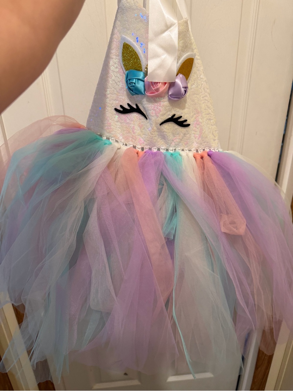 6/7 unicorn dress